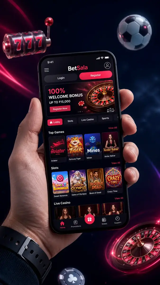 BetSala login mobile Chile